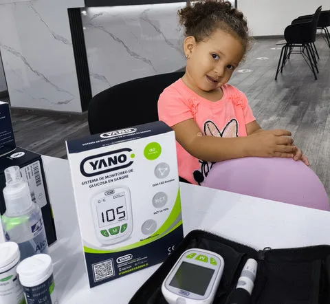 YANO Niña Glucómetro